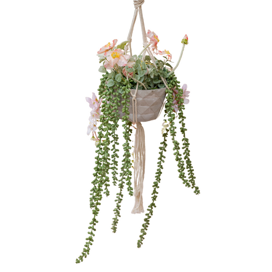 Artificial hanging plant and expo basket