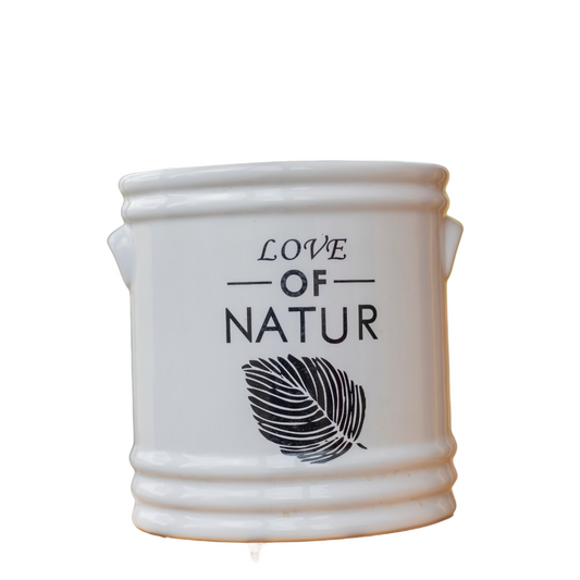 Love of Nature ceramic pot